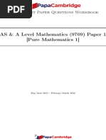 Maths 9709 Paper 1 - Series