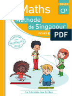 CP - Mathématiques - La Methode de Singapour, Fichier B - Manuel - La Librairie Des Écoles - 2016