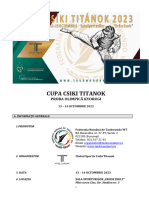 Invitatie Cupa Csiki Titanok