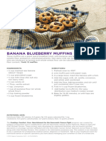 CCC Recipe Banana Blueberry Muffins