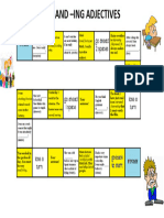 Ed Ing Adjectives Board Game Boardgames 105493