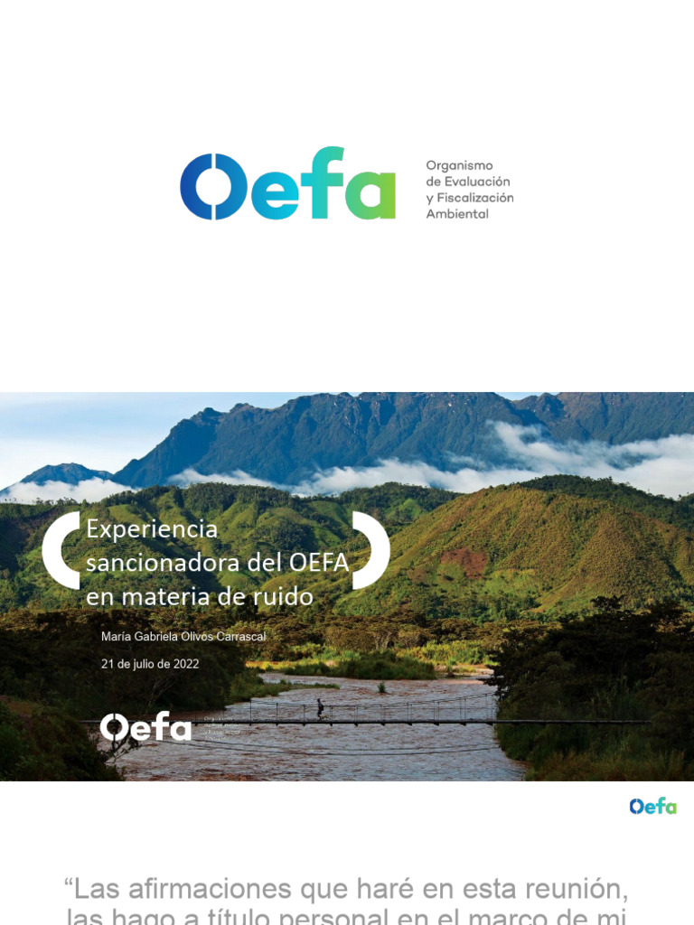 Sanciones OEFA por Ruido Industrial | PDF | Multa (pena) | ruido