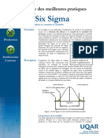 Fiche Six Sigma