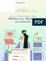 Cópia de Dia Internacional Das Mulheres e Meninas Na Ciência - Story