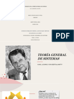 Teoría General de Sistemas