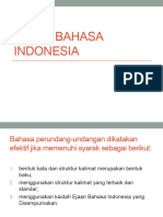 Draft Ejaan Bahasa Indonesia