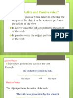 What Are Active and Passive Voice?