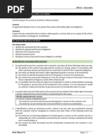 IFRS 15 - Class Notes