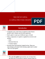 FIN 200 Cost of Capital 2021 - Final