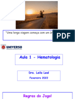 Aula 1 - Hematologia 1