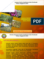 Review Kawasan Sentra Agribisnis Kota Pontianak