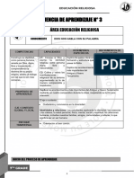 Experiencia 3 Separata 2022 Religion 7TH 1er Trim