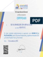 Certificado CNE 2023 Joselin Cepa