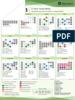 Calendário Escolar: 2. Série - Ensino Médio