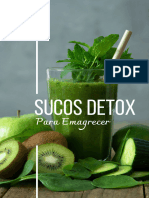 Sucos Detox - Desafio Secar em 20 Dias