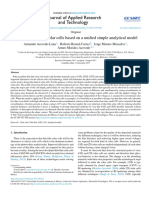 Design of Thin Film Solar Cells Based On A Unified Simple Analytical Model