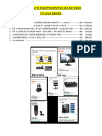 Orçamento Equipamentos Do Estudio