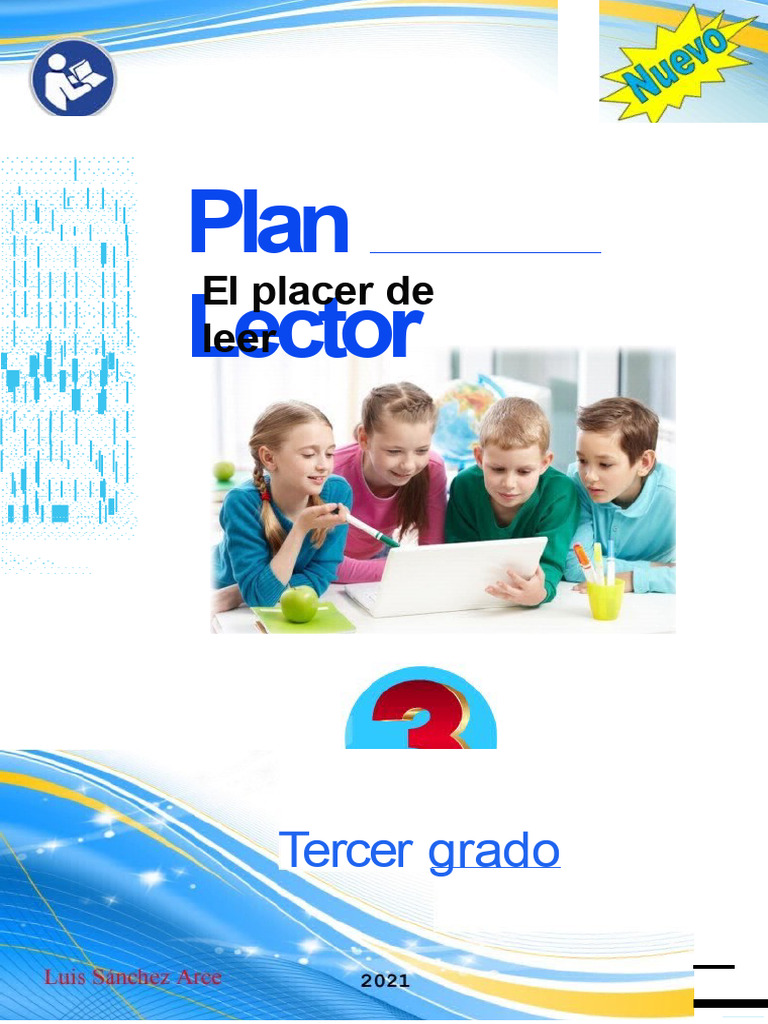 Plan Lector 3ro Grado Primaria | PDF | Maestros | Salón de clases
