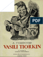 A. Tvardovski - Vasili Tiorkin - Carte Despre Ostaş