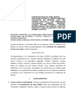 Providencia Precautoria de Retención de Bienes en El Juicio