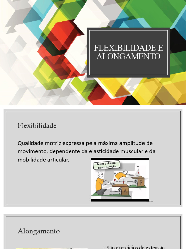 Flexibilidade e Alongamento na Educação Física | PDF