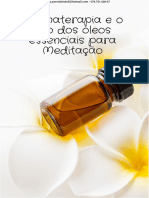 Aromaterapia para PR Tica de Medita o e Conex o Com A Intui o