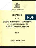 Chitepo Assasination Report