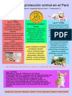 Documento A4 Afiche Poster Medio Ambiente Estilo Ilustrado Con Doodles Color Blanco Celeste Rosado Amarillo