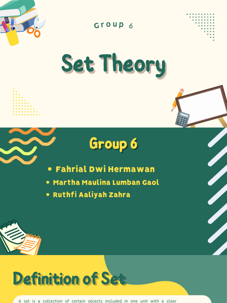 Set Theory Group | PDF