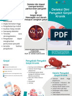 Leaflet Deteksi Dini Penyakit Ginjal Kronik
