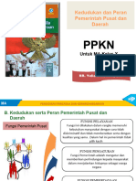 Bab 4 Sub B Dan C KSL X TGN Kedudukan Dan Peran PMRT Pusat Dan Daerah