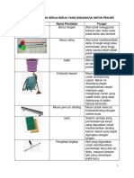 Pealatan Dan Bahan Yang Digunakan Didalam Kerja-Kerja Pembersihan Bangunan (New Leaf Engineering)