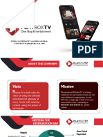 PlayboxTV Overview Presentation