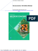 Test Bank For Microeconomics 13th Edition Michael Parkin Full Download