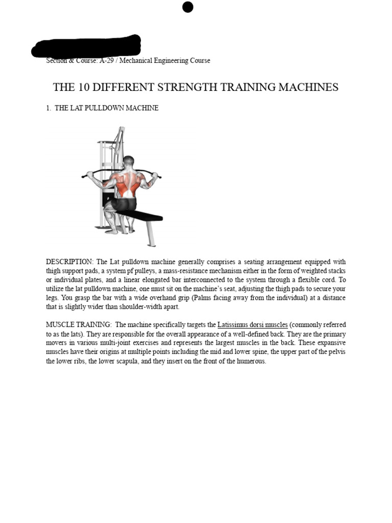 Muscle Machines PDF Weight Training Limbs (Anatomy)