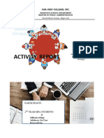 Activity Report