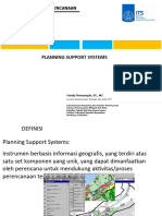 Planning Support Systems: Sistem Informasi Perencanaan