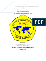 Perkembangan Teknologi Di Bidang Telekomunikasi