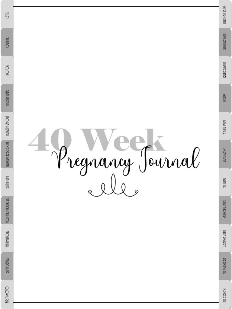 Digital Pregnancy Journal PDF