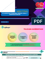 Technical Meeting PKM Simpang Empat 2 Kab Banjar