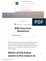 BGP Interview Questions - Orhan Ergun