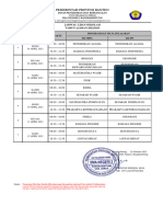 Jadwal Ujian Sekolah 2023