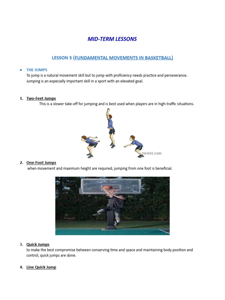 P.e3 Mid Term Lesson | PDF | Games Of Physical Skill | Sports Rules And ...