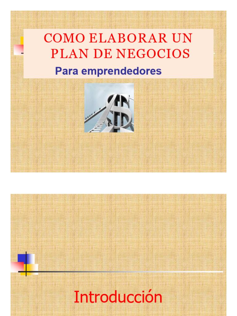 Guía para Crear un Plan de Negocios | PDF
