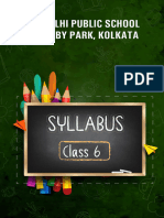 Class 6 Syllabus 2023 Final