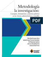 Metodologia de La Investigacion