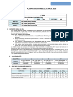 Plan Anual 3ro. Año DPCC