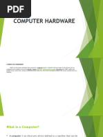 UC 1 Computer Hardware