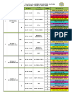 JADWAL PENGAWAS