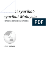 Senarai Syarikat Syarikat Malaysia Wikip